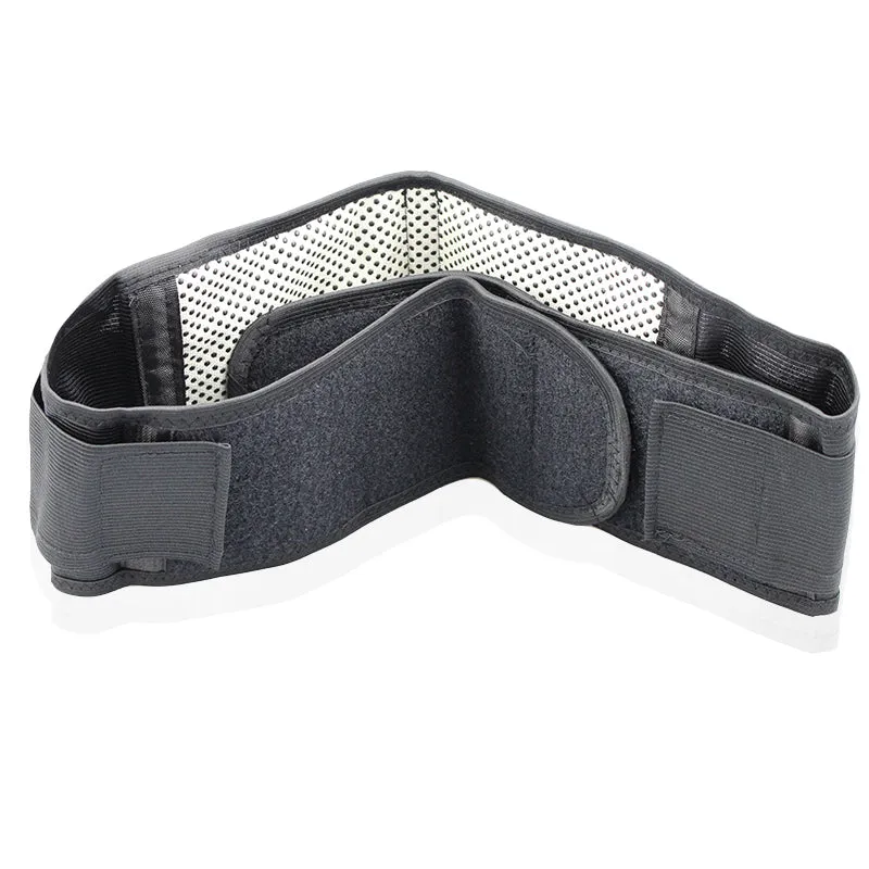 * Tcare Adjustable Waist Tourmaline Self heating Magnetic Therapy Back Waist Support Belt Lumbar Brace Massage Band Health Care