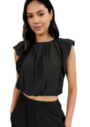 Amora top in black