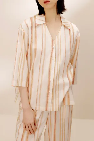 Box Fit Pajama Top