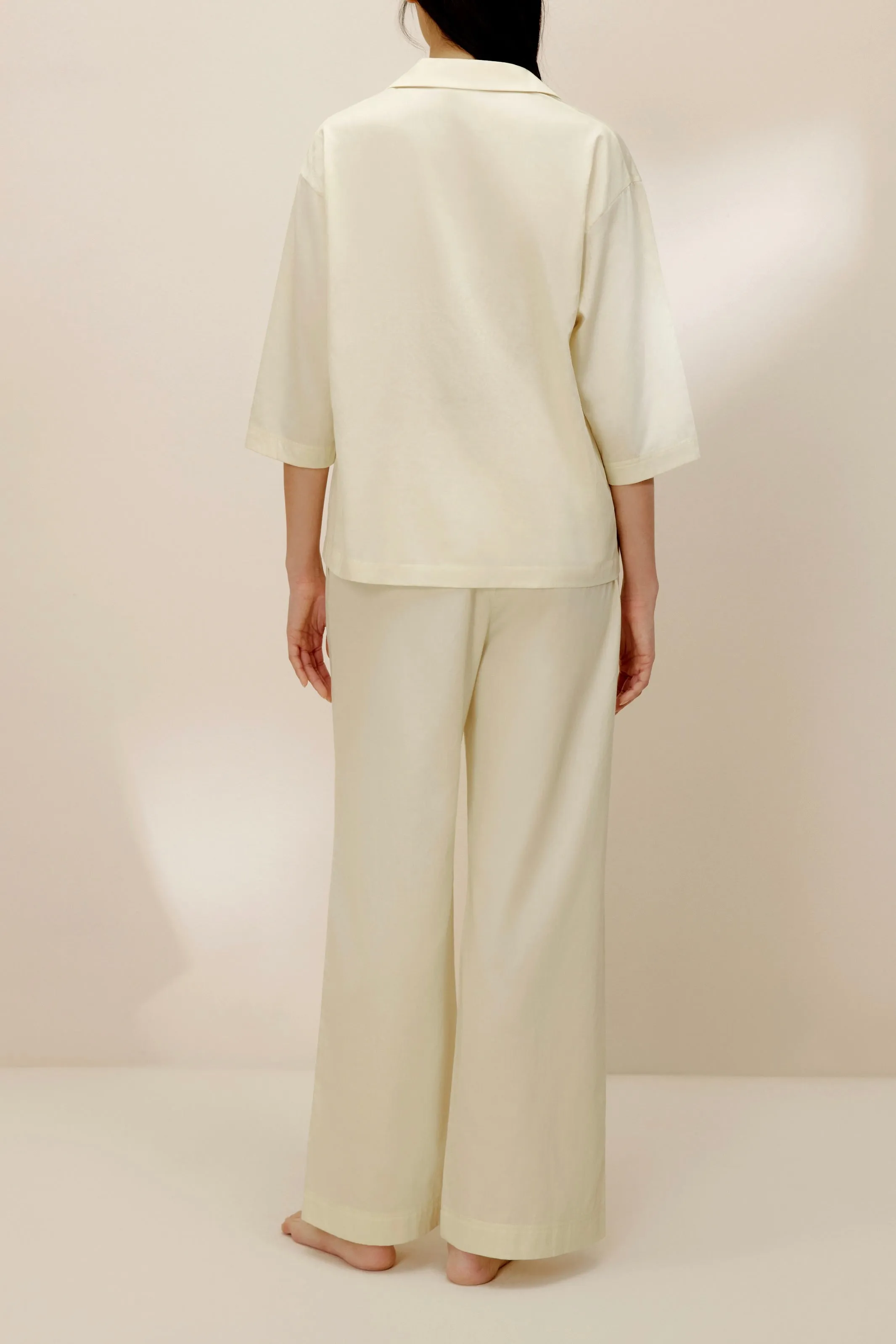 Box Fit Pajama Top