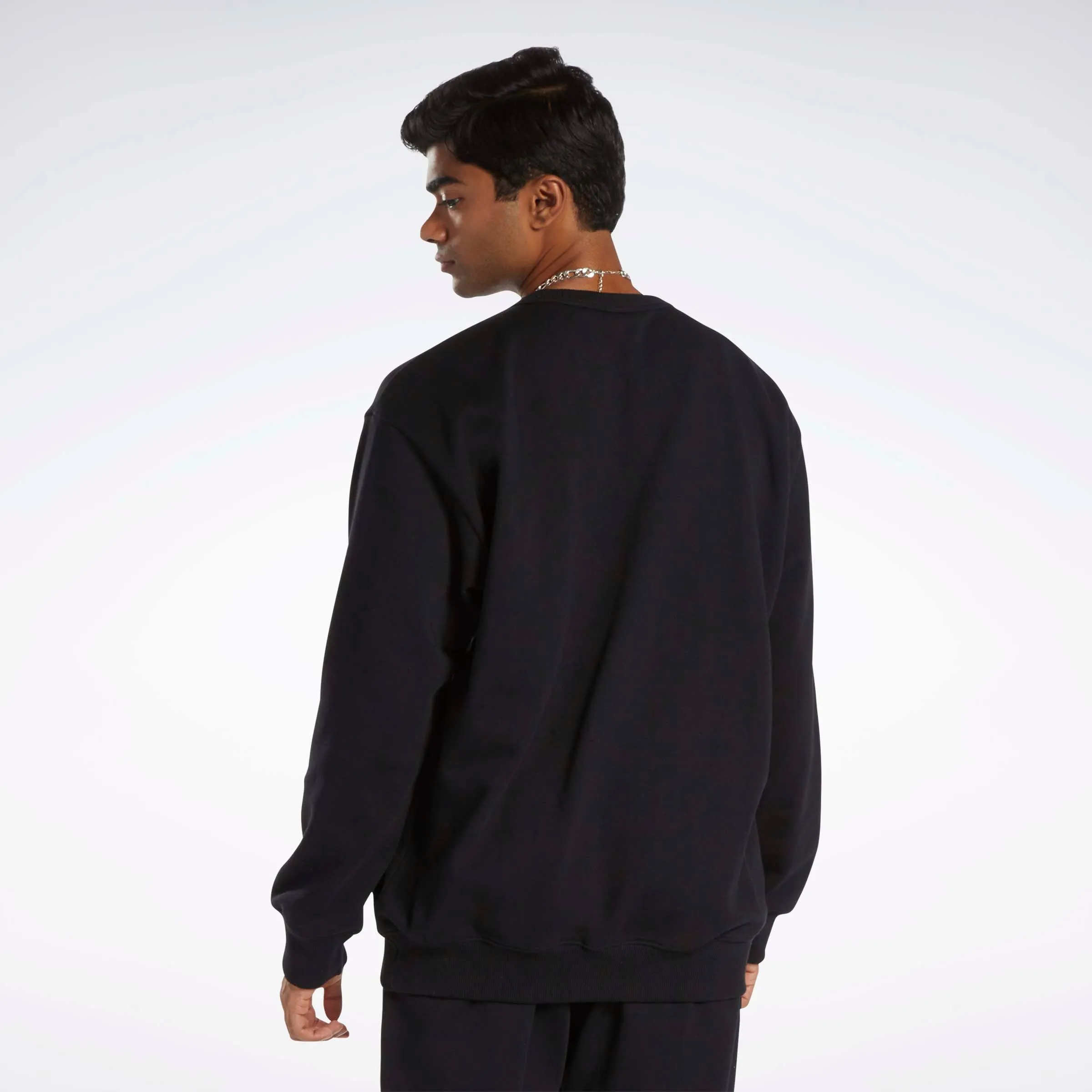 Classics Small Vector Crew Sweatshirt Black/Chalk