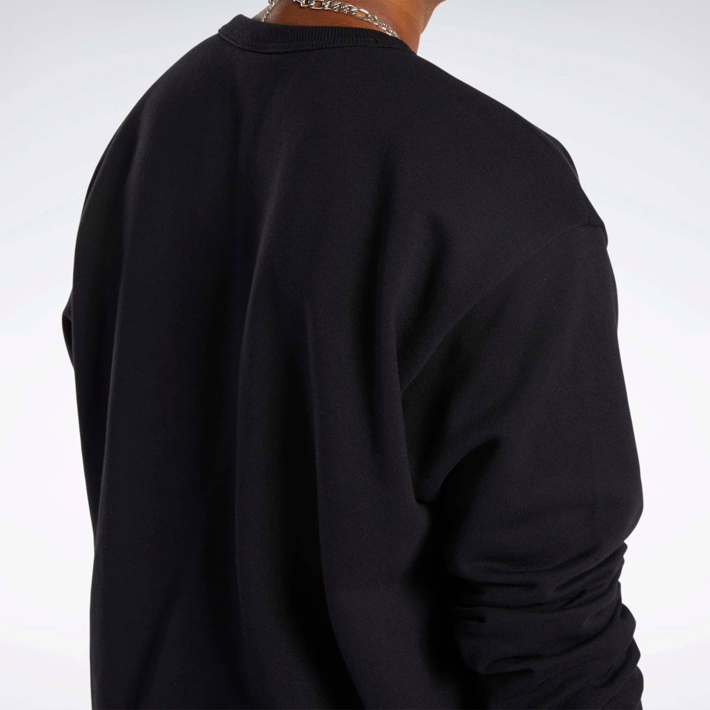 Classics Small Vector Crew Sweatshirt Black/Chalk