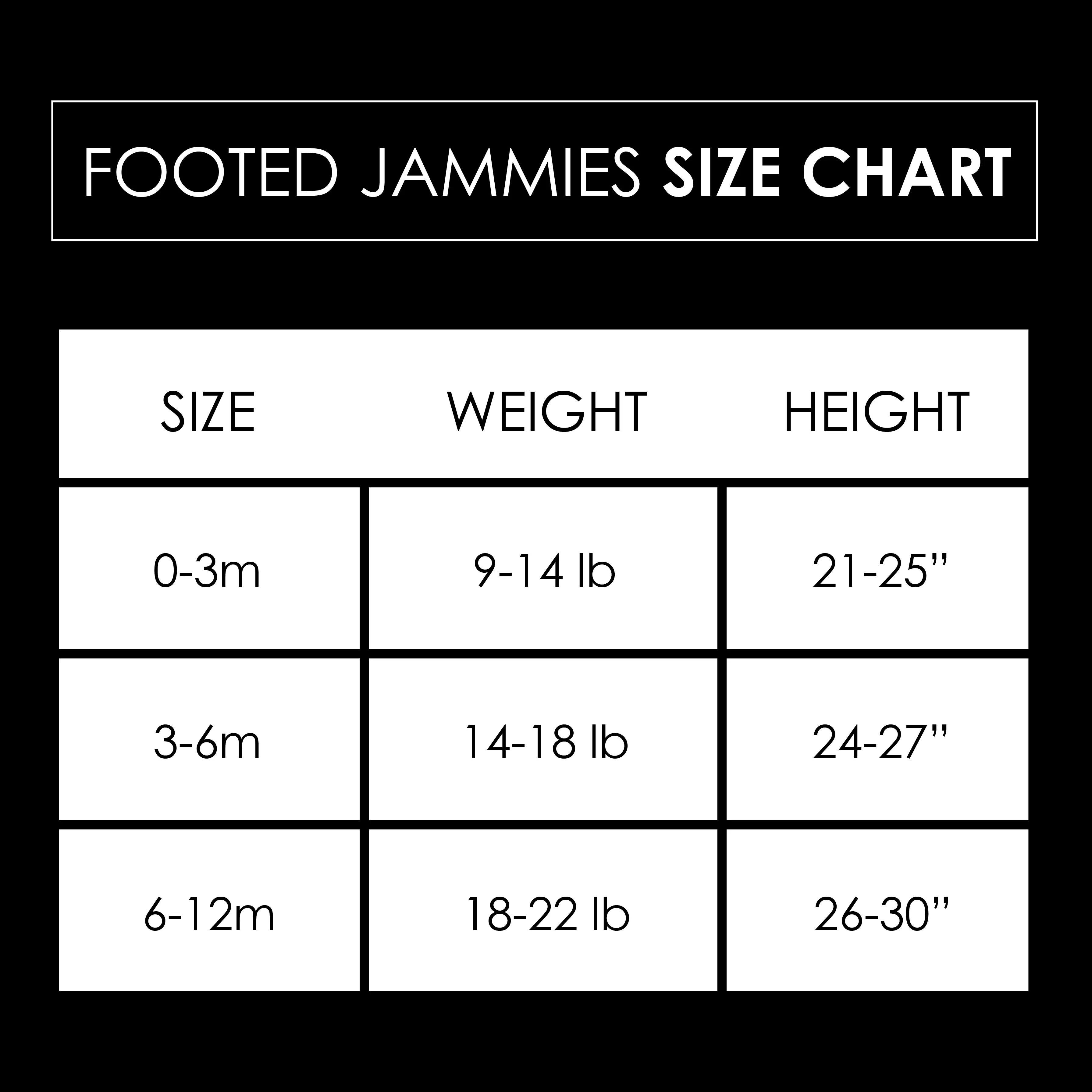 COASTAL FOOTED JAMMIES