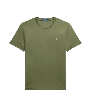 Custom Slim Fit Soft Cotton T-shirt - Green