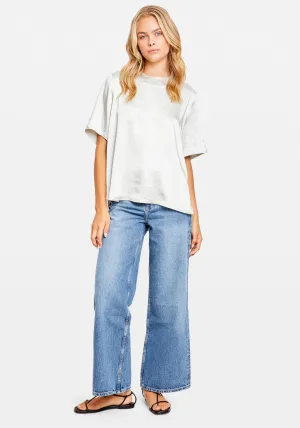 DENISE SS TOP 14908 WHITE ONYX