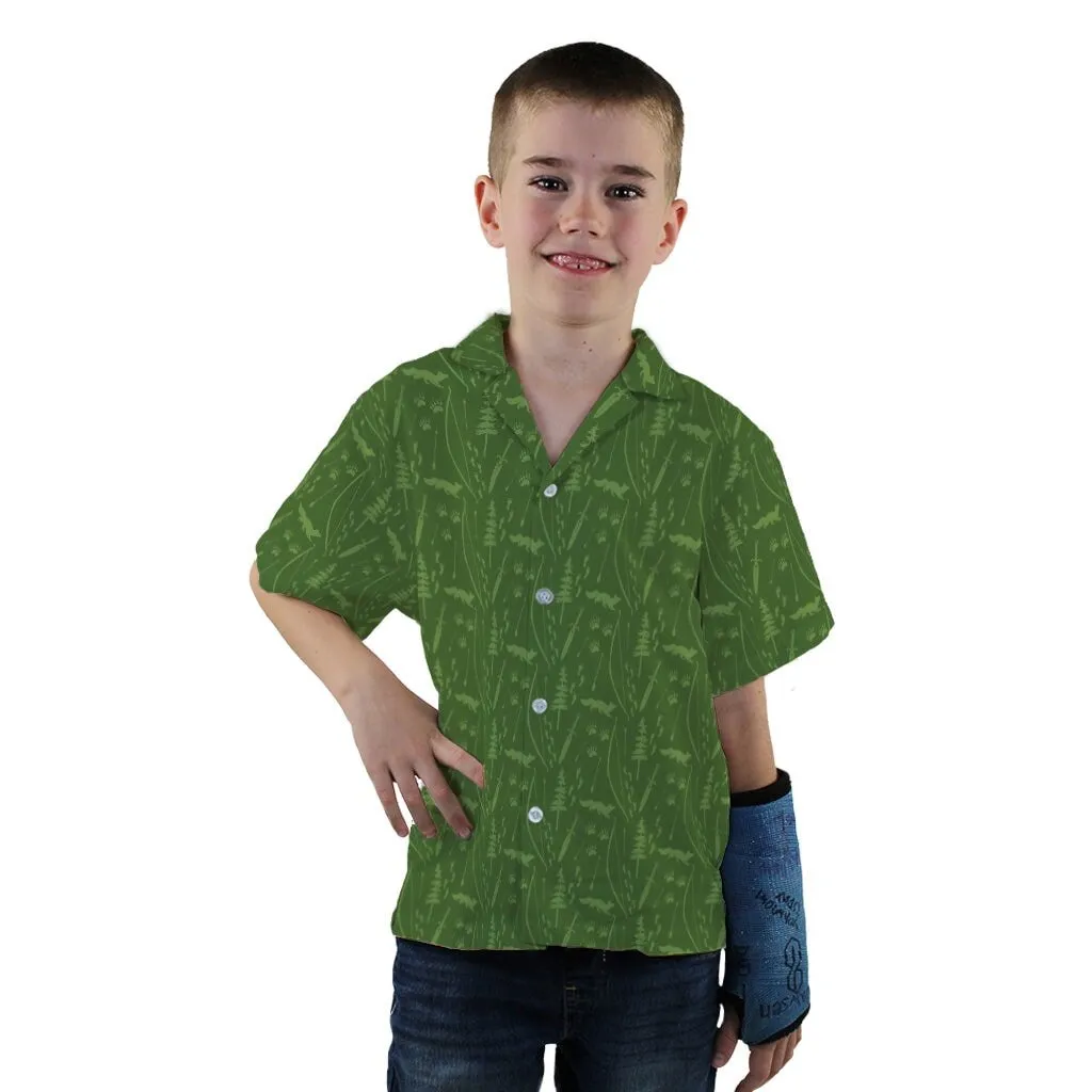 Dnd Ranger Class Youth Hawaiian Shirt