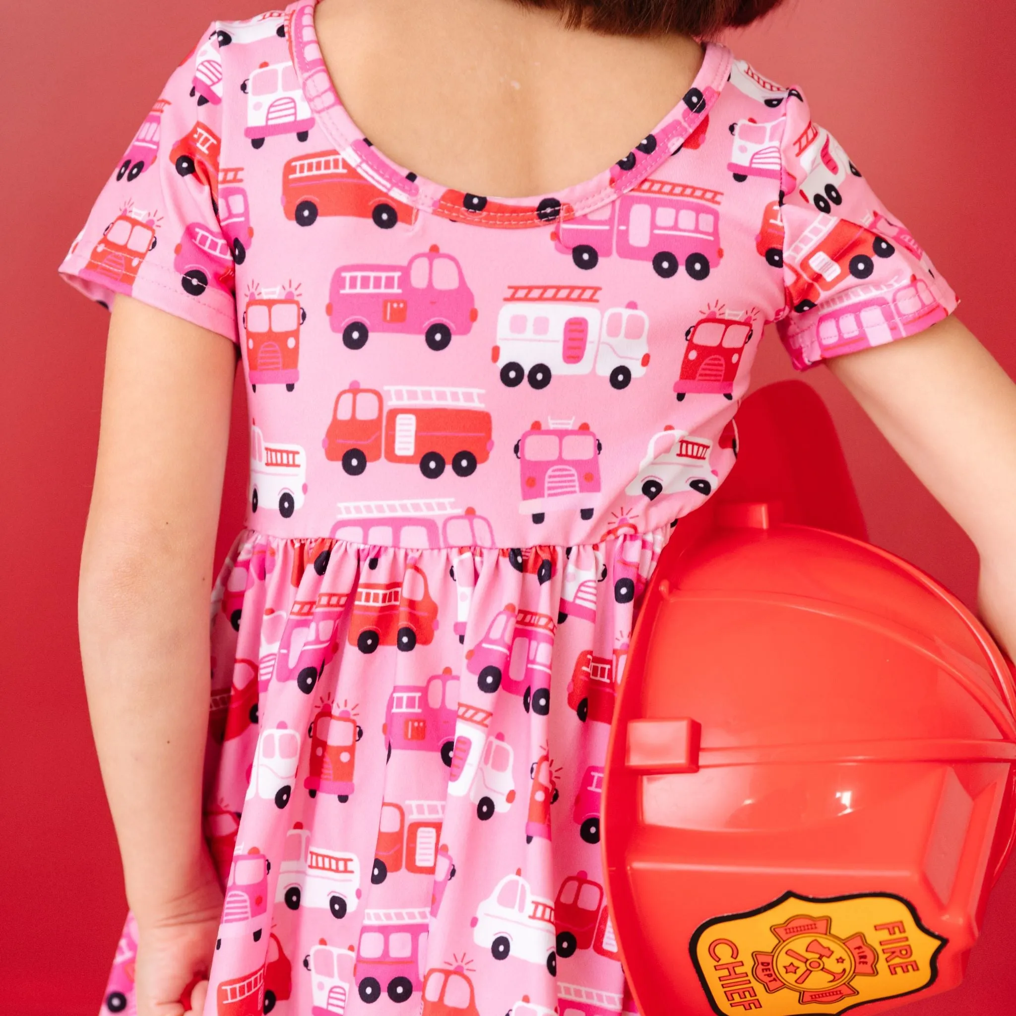 Firetruck 1-4-3 Charm Dress