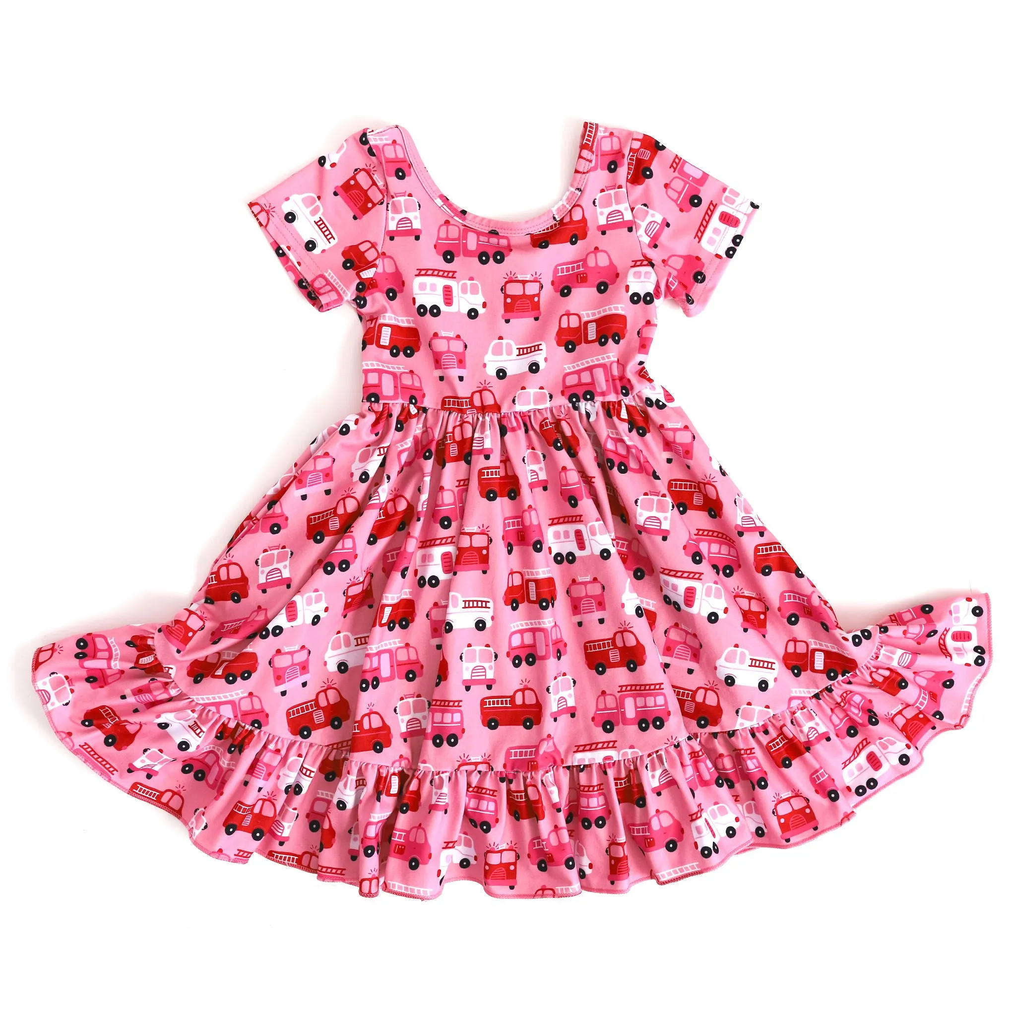 Firetruck 1-4-3 Charm Dress
