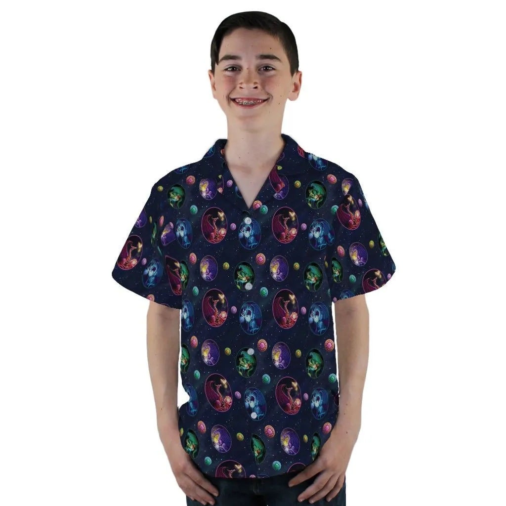 Glimpses in Dragon Time Youth Hawaiian Shirt