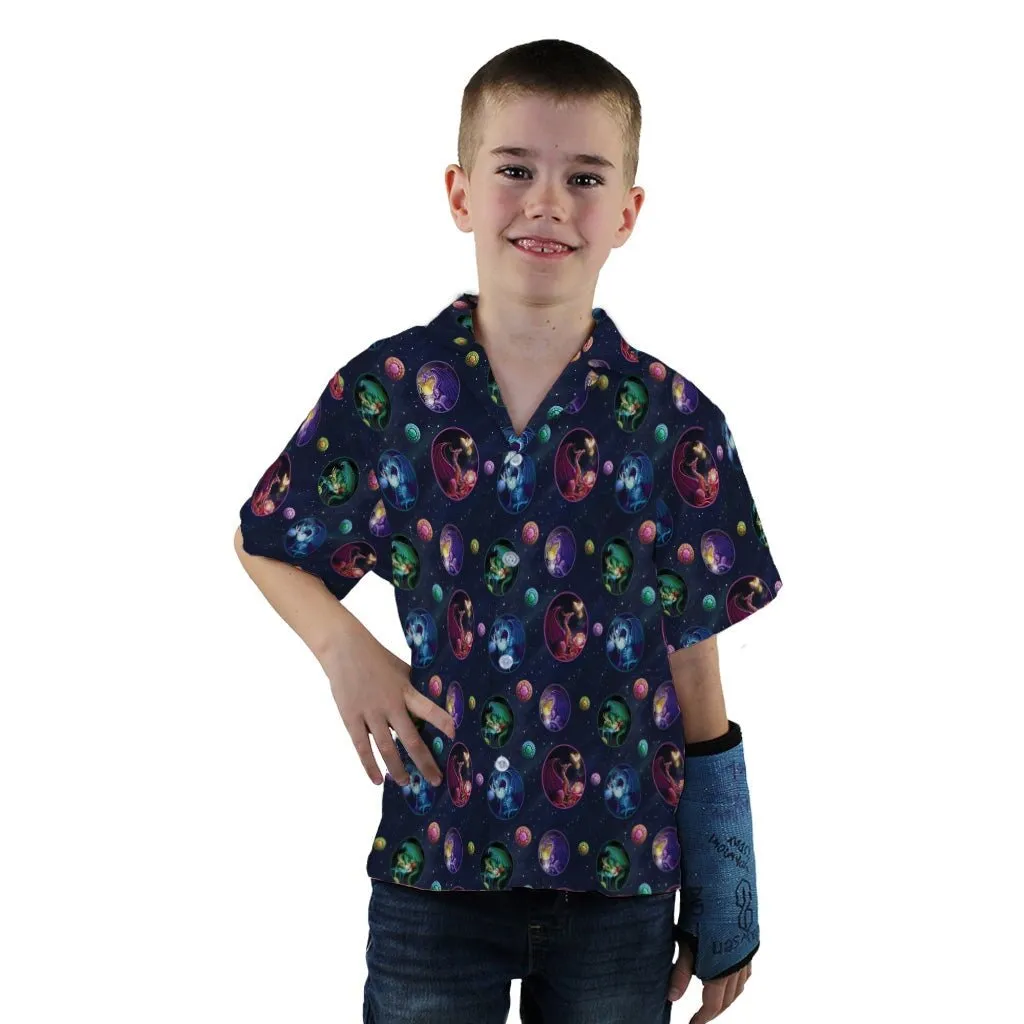 Glimpses in Dragon Time Youth Hawaiian Shirt