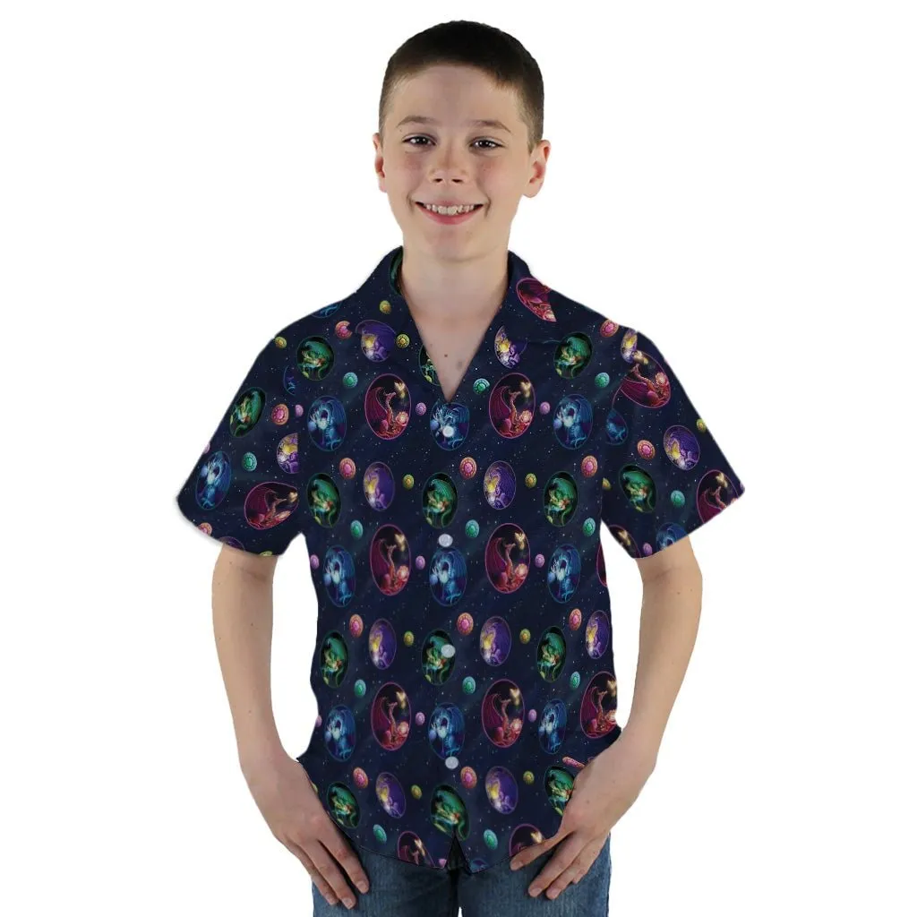 Glimpses in Dragon Time Youth Hawaiian Shirt