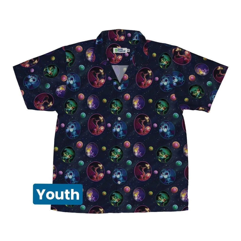 Glimpses in Dragon Time Youth Hawaiian Shirt