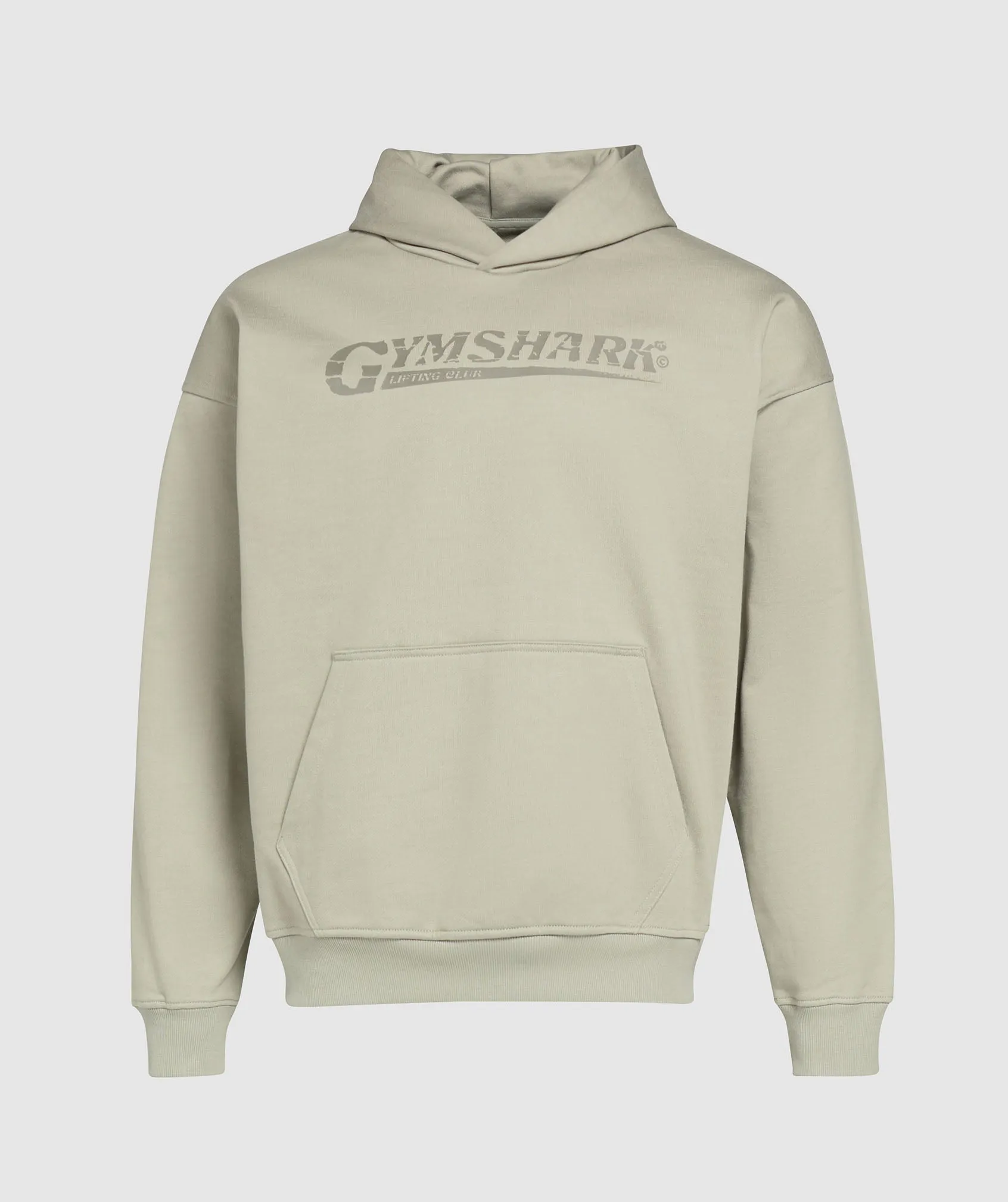 Gymshark Pump Cover Hoodie - Chalk Green