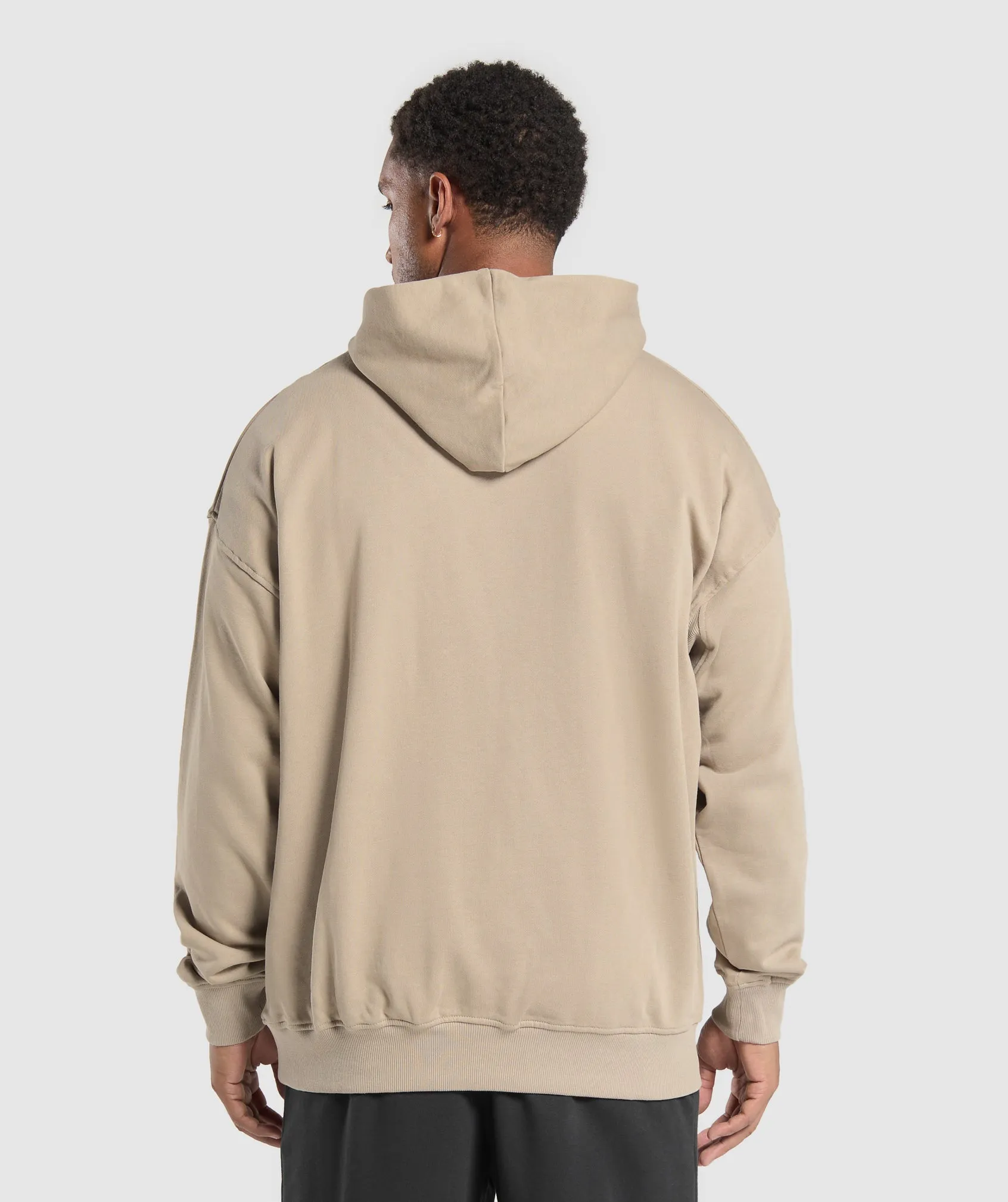 Gymshark Rest Day Essentials Hoodie - Sand Brown