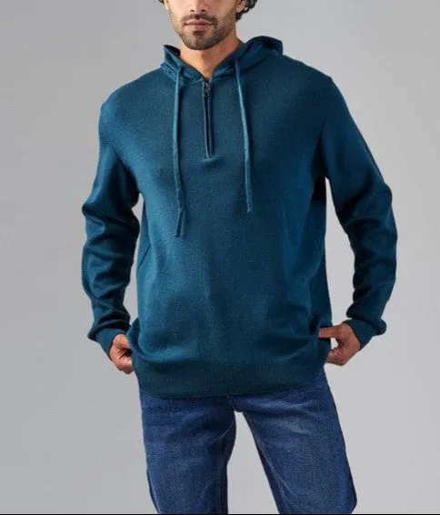 KNIT HOODIE   - GINZARY