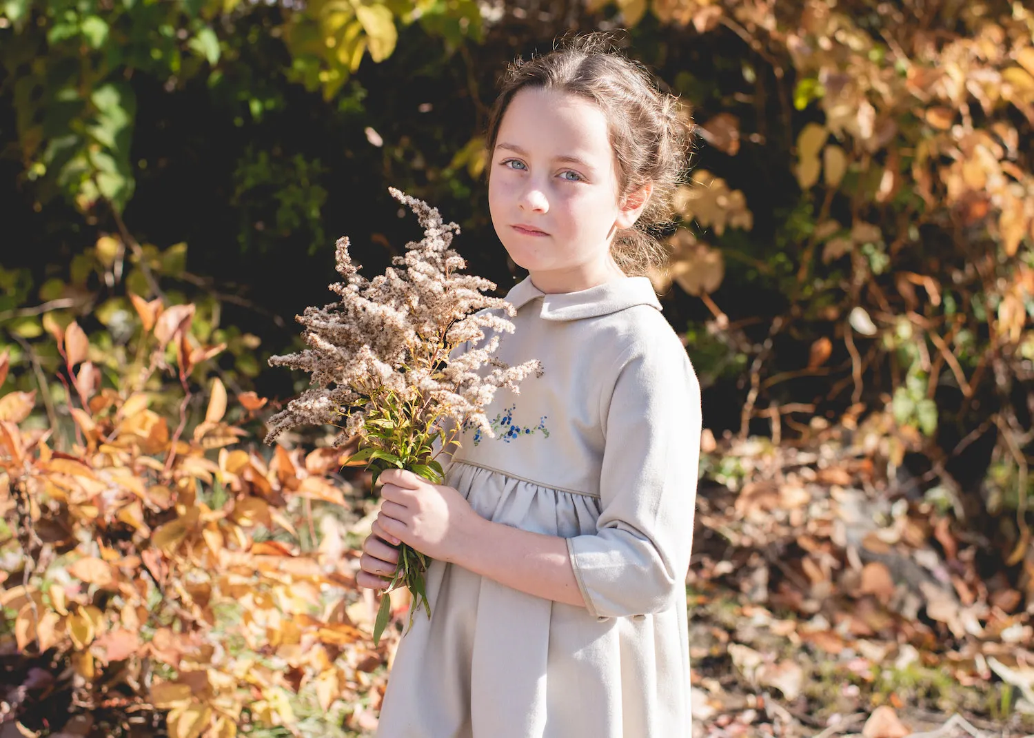 Mariette - Soft beige cosy dress