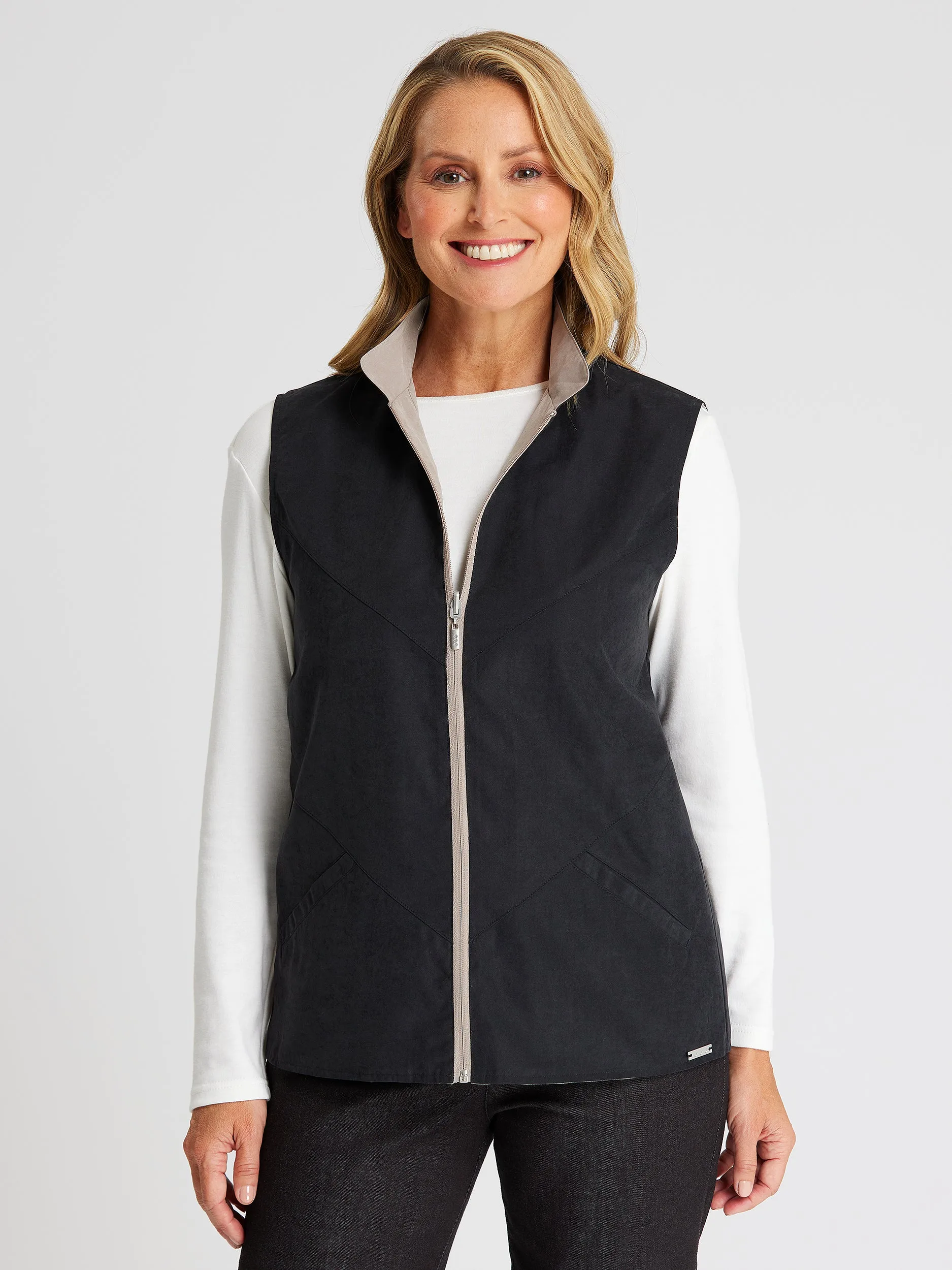 Microfibre Reversible Vest