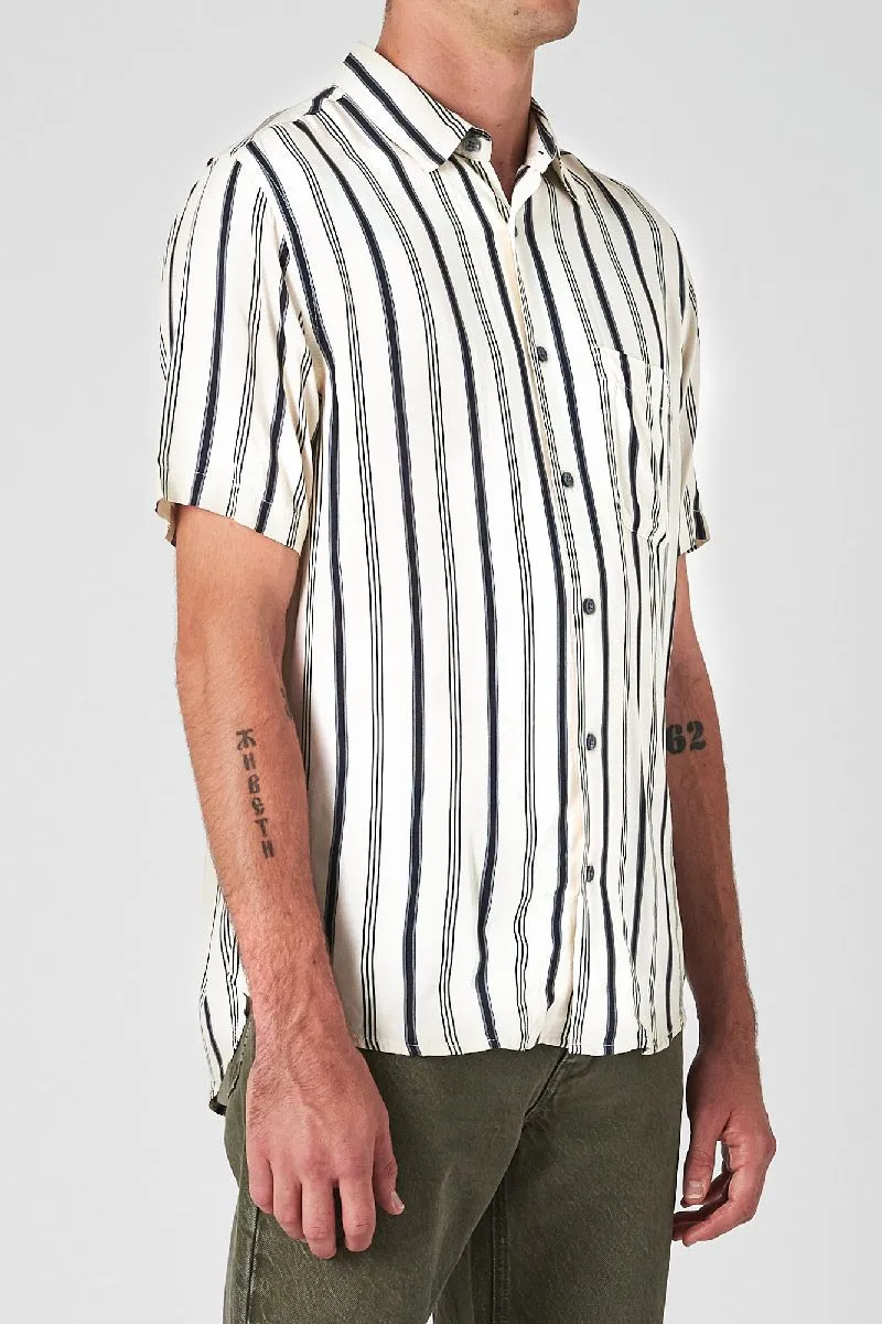 Neuw MENS SURRY SHORT SLEEVE SHIRT WHITE