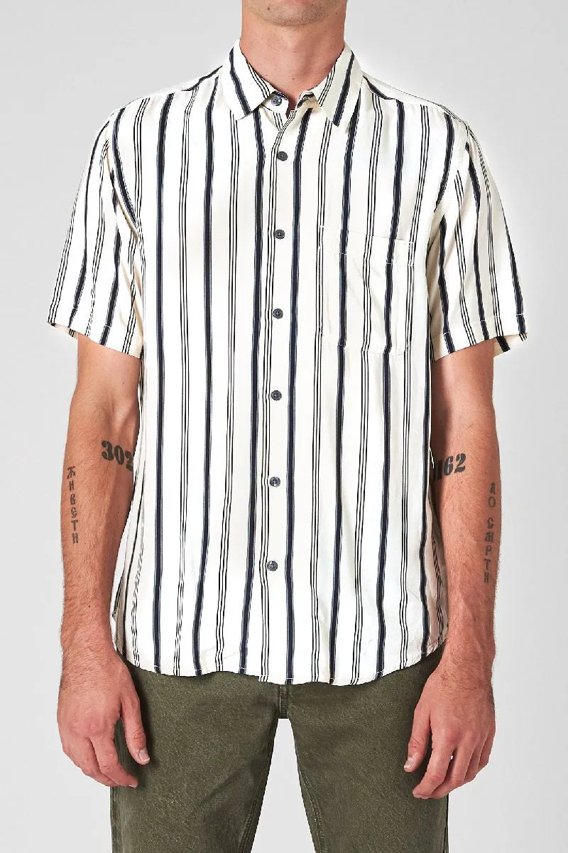 Neuw MENS SURRY SHORT SLEEVE SHIRT WHITE