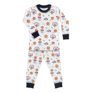 Noomie Two Piece Pajamas Basketball