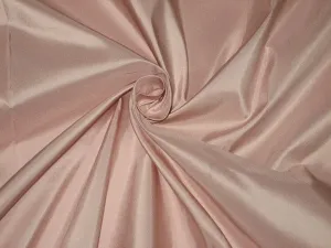 Pure SILK TAFFETA FABRIC Soft Pink 54&quot; TAF82
