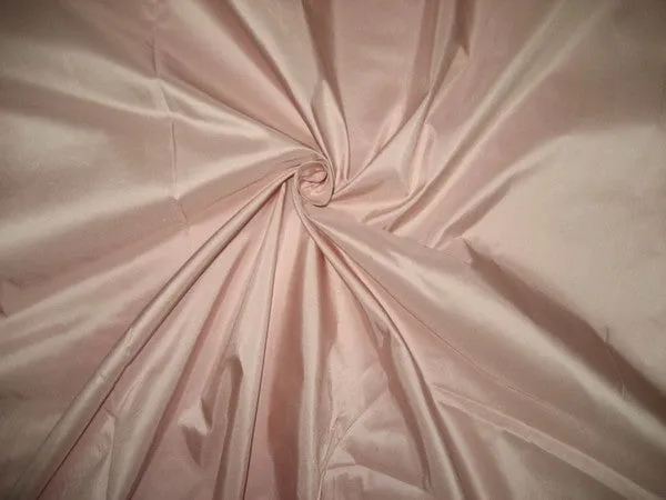 Pure SILK TAFFETA FABRIC Soft Pink 54&quot; TAF82