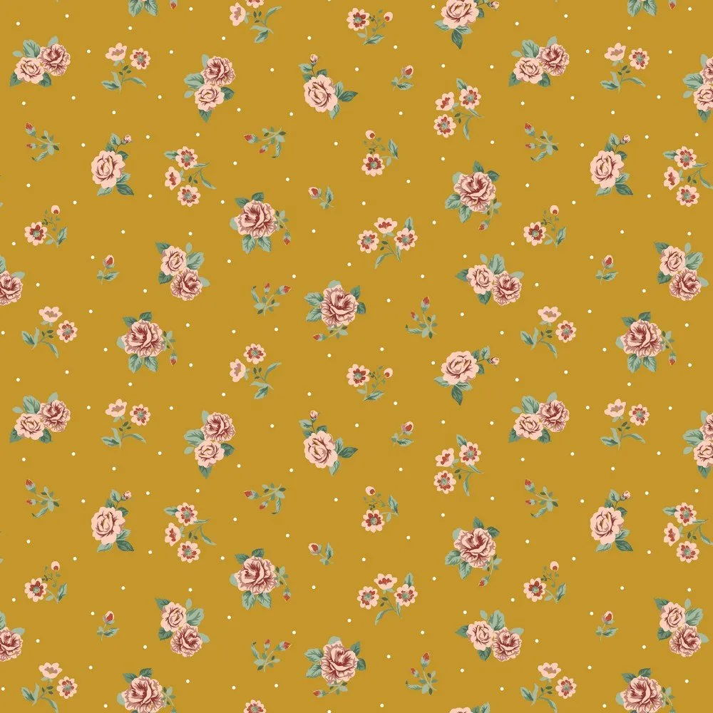 Roses - Soft Sweat GOTS Organic Cotton Jersey