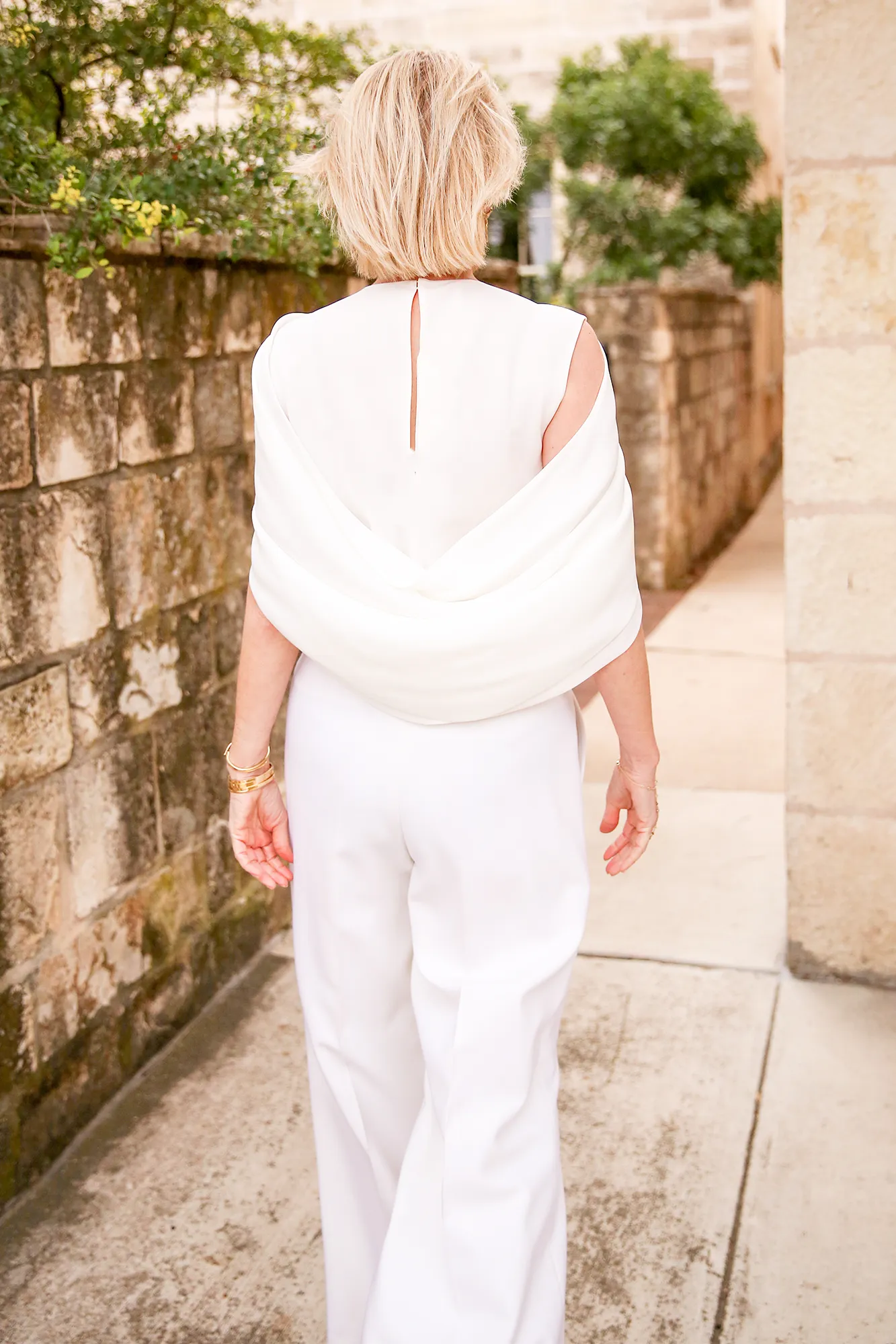 Shawl Sleeve Blouse