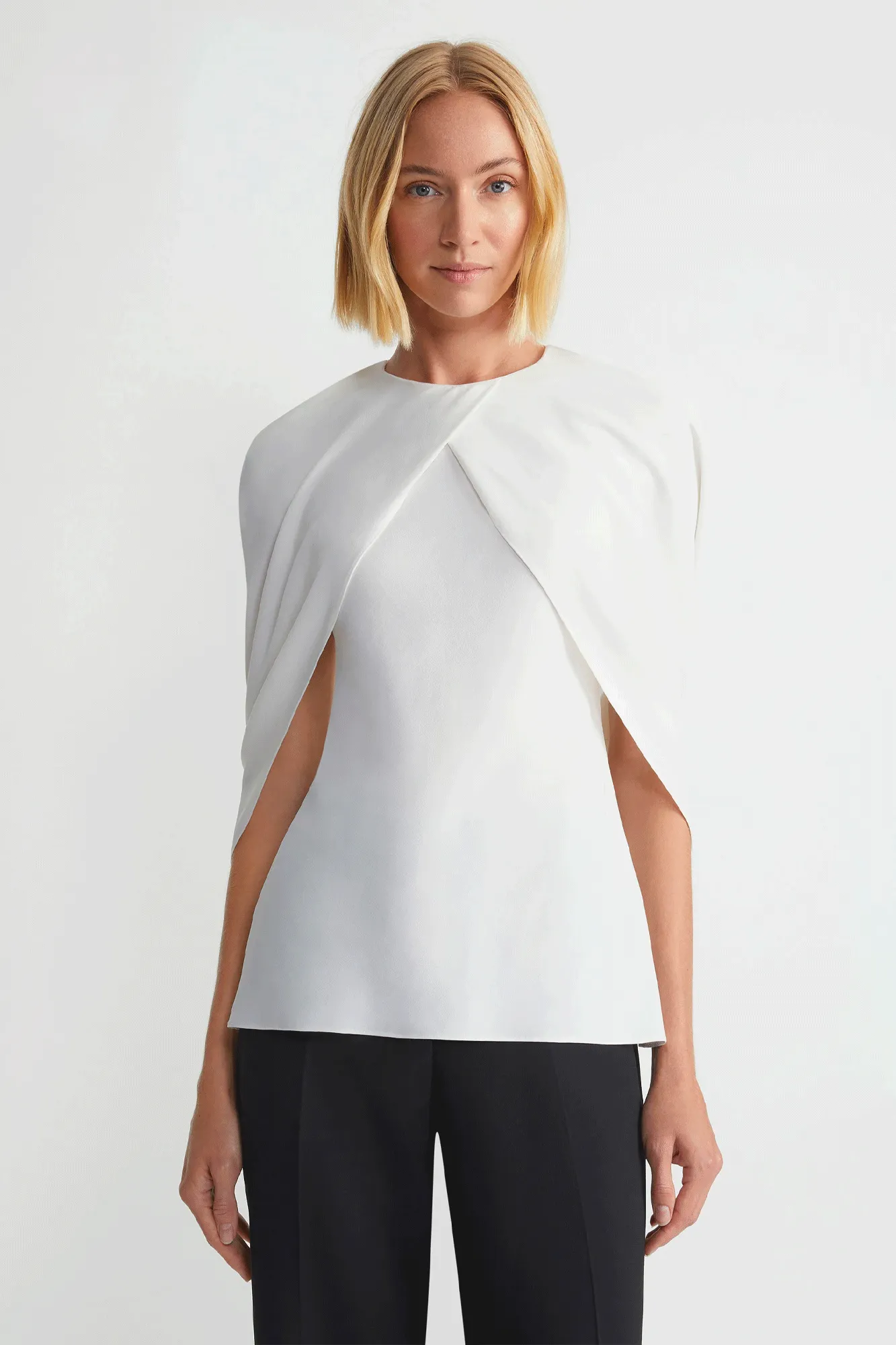 Shawl Sleeve Blouse