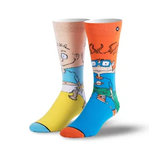 Socks - Rugrats Tommy & Chuckie Mix Match - 360 Knit