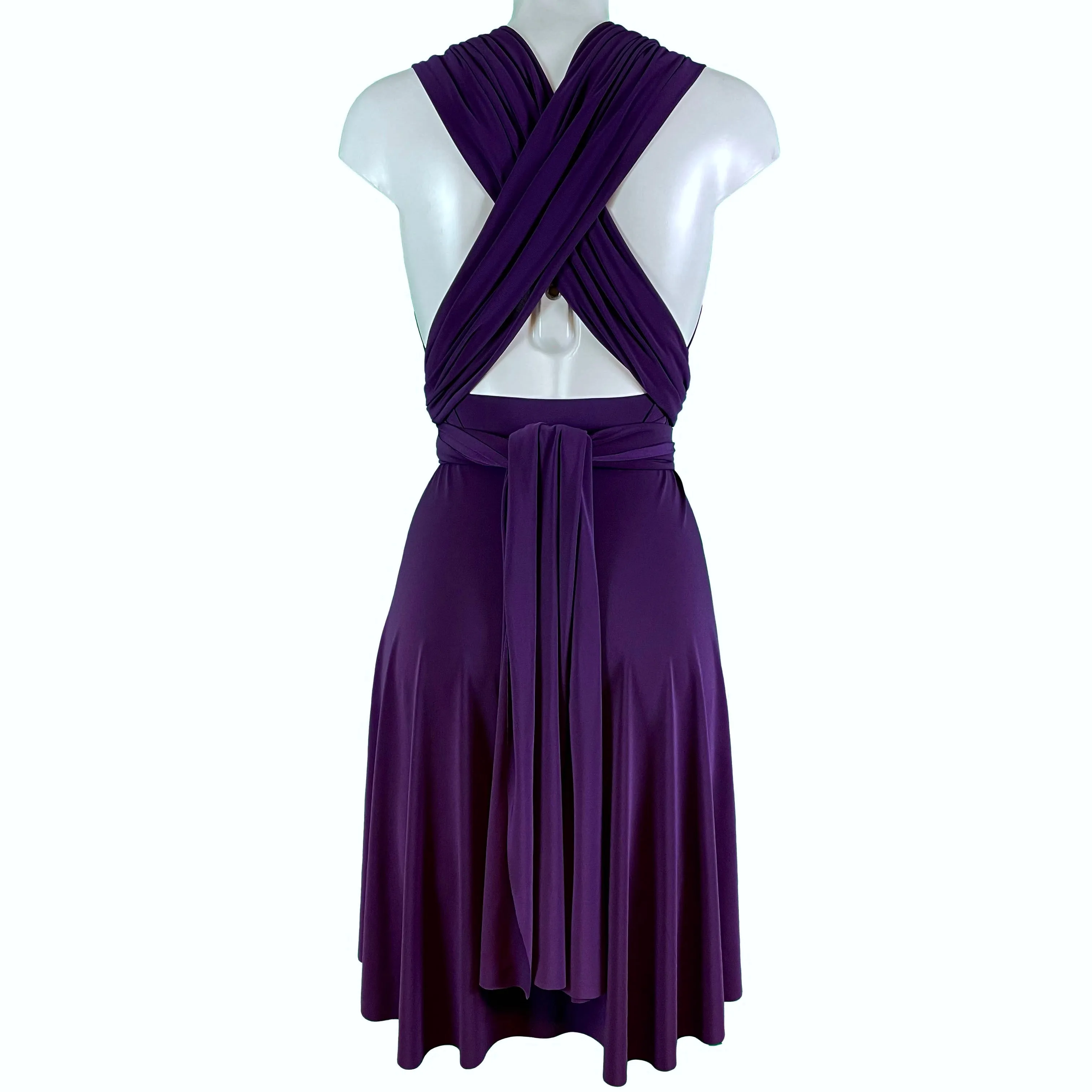 Soft Touch Infinity Dress - Damson