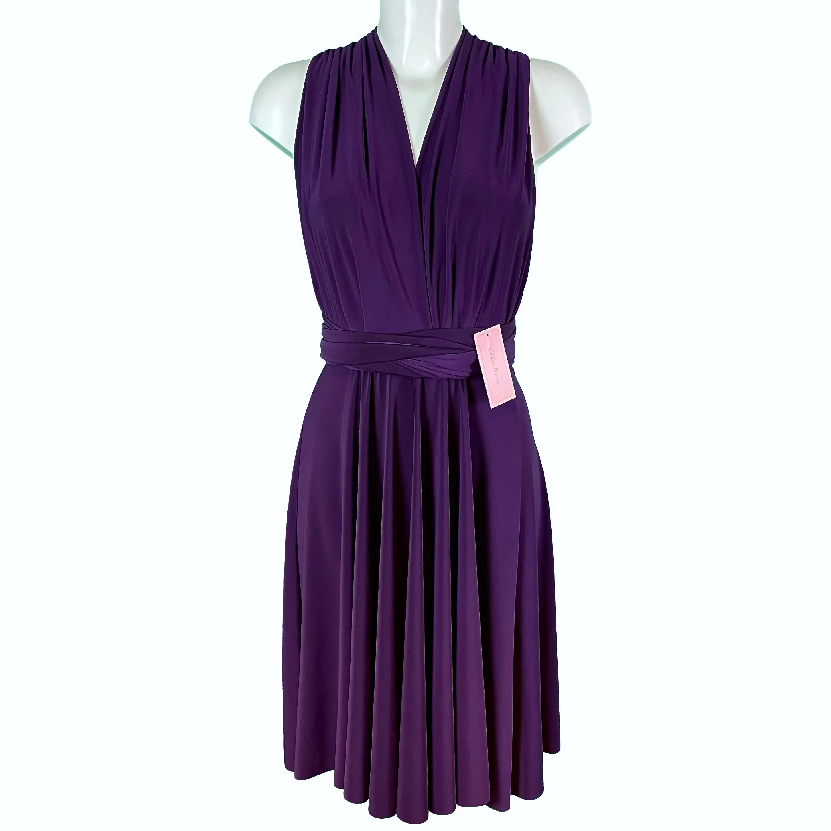 Soft Touch Infinity Dress - Damson