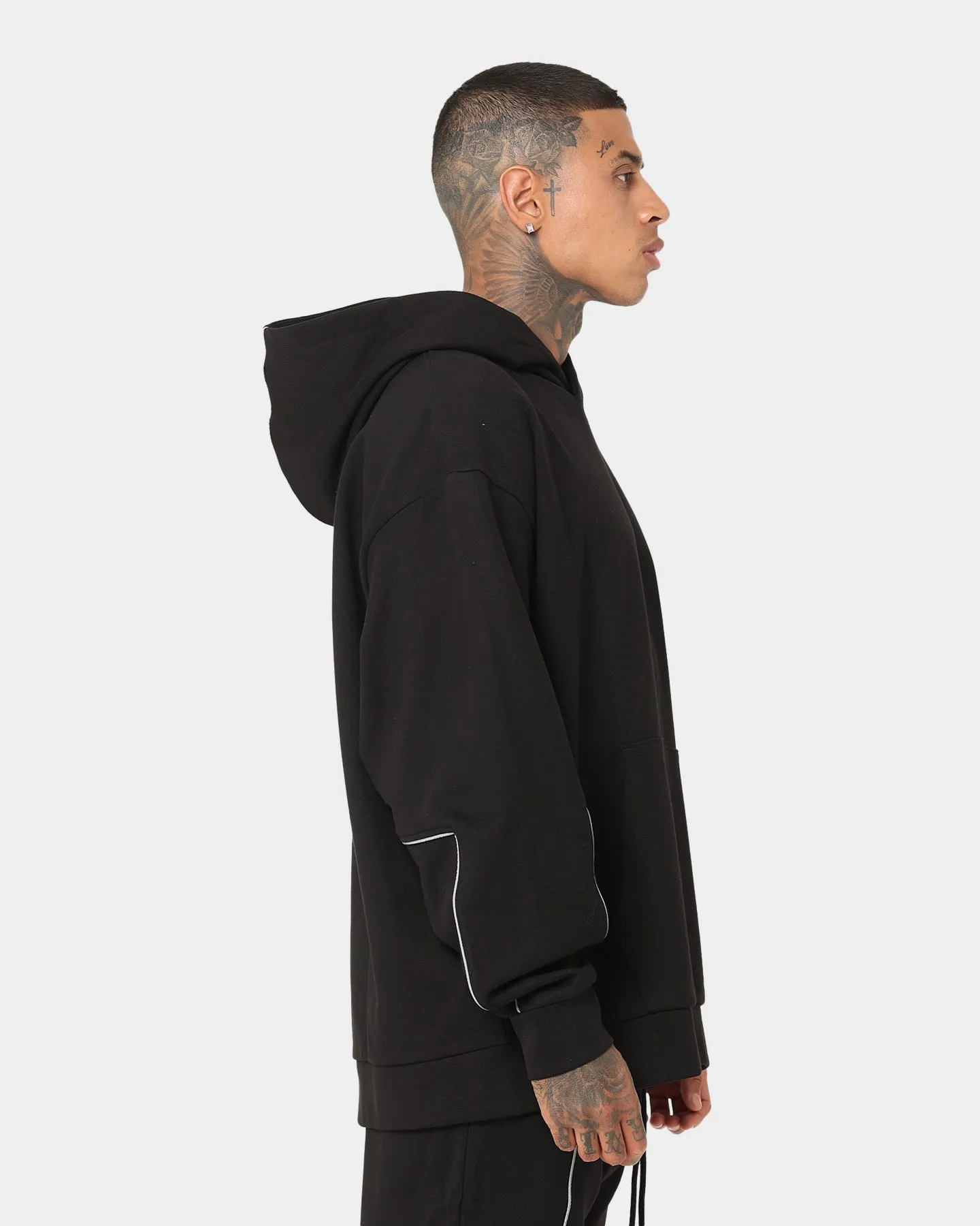The Anti Order Neon Flux Box Hoodie Black/Reflective