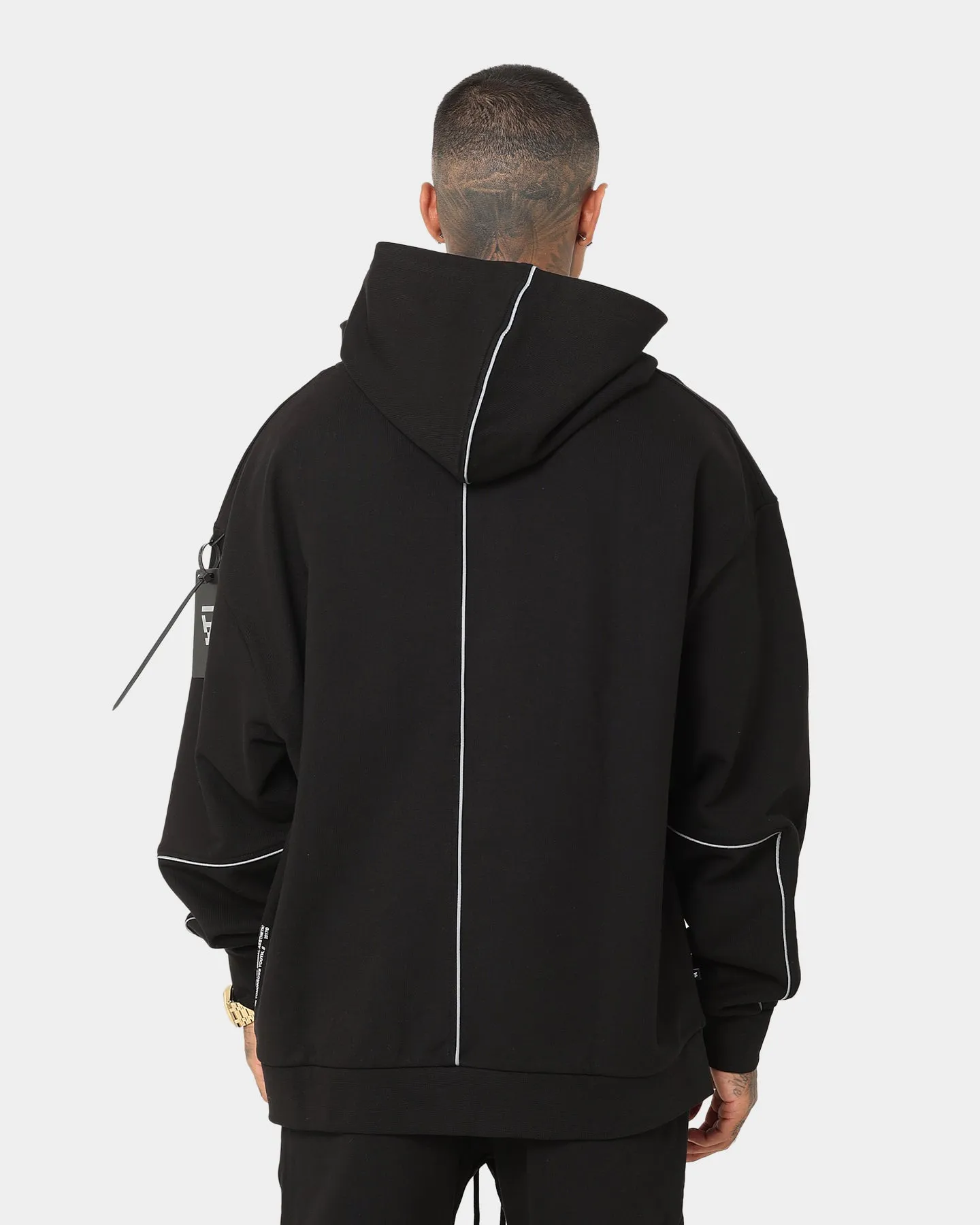 The Anti Order Neon Flux Box Hoodie Black/Reflective