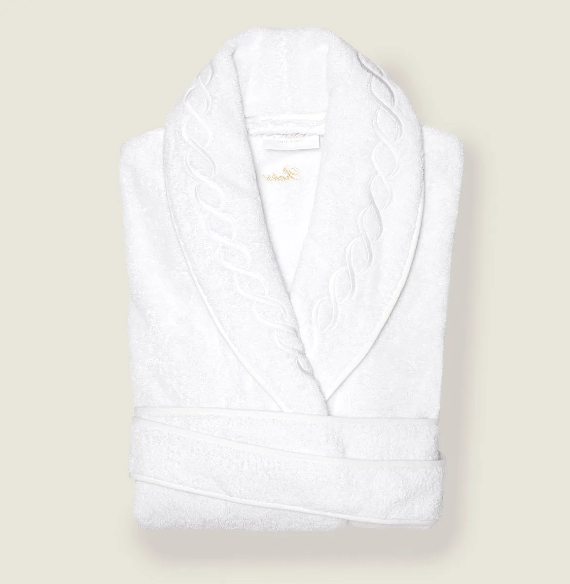 'Treccia' Bath Robe Collection by Pratesi