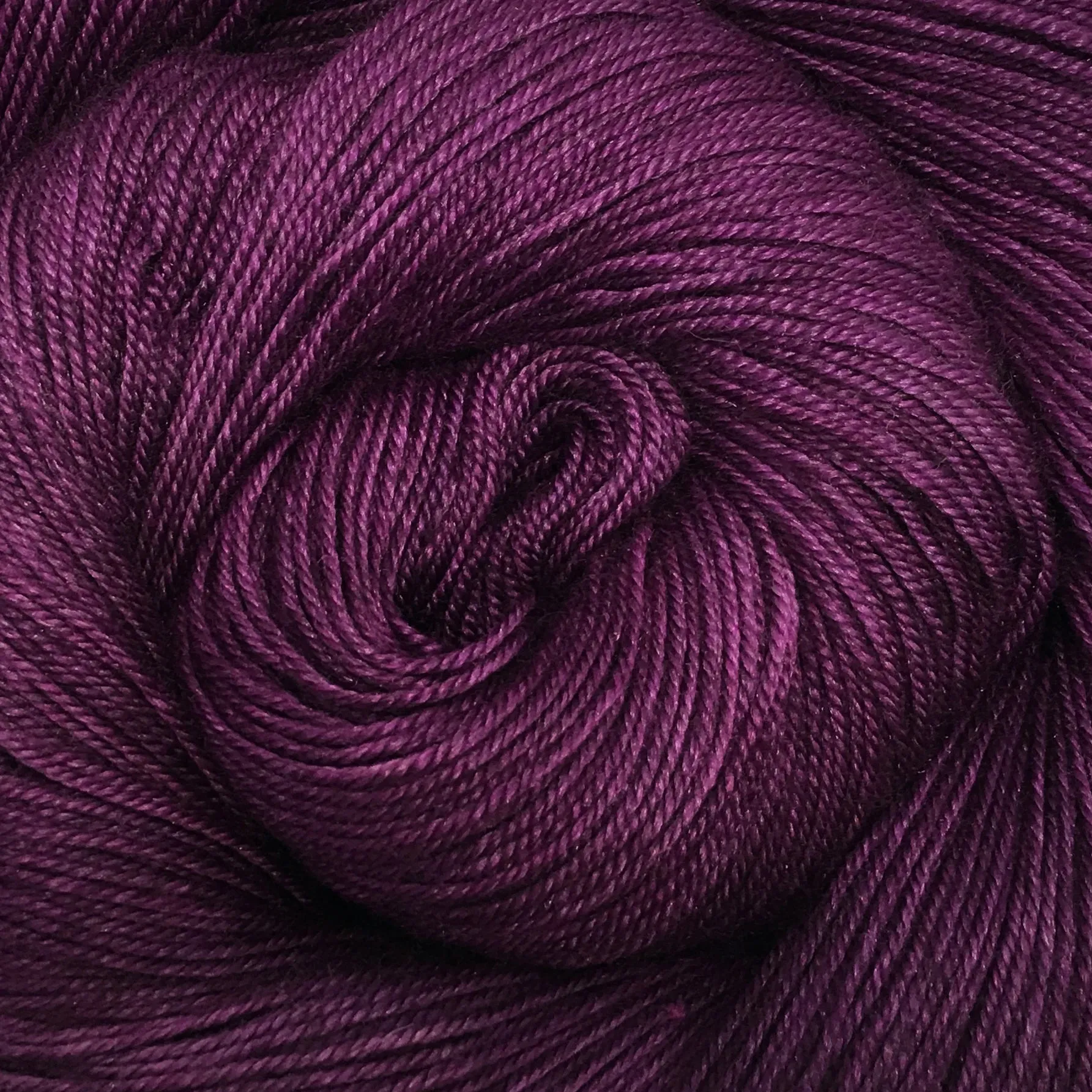 Yakity Yak Fingering Weight Yarn - Orchid Semi Solid