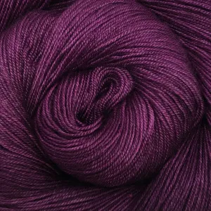 Yakity Yak Fingering Weight Yarn - Orchid Semi Solid