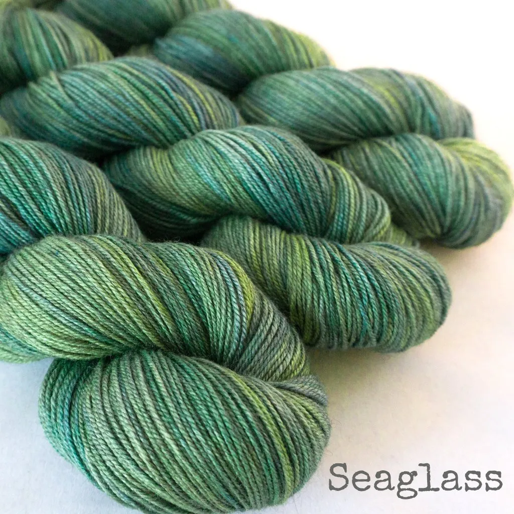 Yakity Yak Fingering Weight Yarn - Seaglass